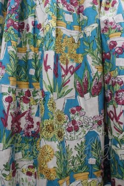 画像3: Emily Temple cute / フラワーショップスカート  ブルー I-26-04-01-105-ET-SK-TE-ZI