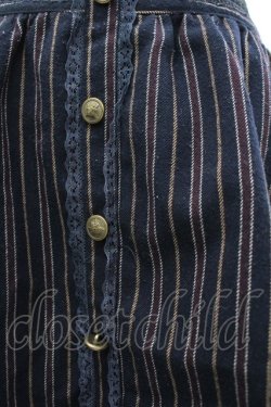 画像3: axes femme / ストライプキュロット  ネイビー I-26-04-01-107-AX-PA-SA-ZI