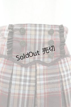 画像3: axes femme POETIQUE / ハイウエストチェックショートパンツ  ブラウンＸチェック I-26-04-01-108-AX-PA-SA-ZI