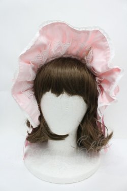 画像2: Angelic Pretty / トーションレースブリム付カチューシャ  ピンクＸ白 I-26-04-01-121-AP-AC-SA-ZI