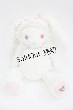 画像1: BABY,THE STARS SHINE BRIGHT / うさくみゃリュック  白Ｘピンク I-26-04-01-126-BA-BG-SA-ZI