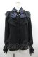 画像1: Amavel / Rosette Doll Classicブラウス  黒 I-26-04-01-002-CA-BL-SA-ZI (1)