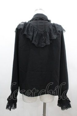 画像2: Amavel / Rosette Doll Classicブラウス  黒 I-26-04-01-002-CA-BL-SA-ZI