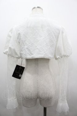 画像2: TIME MEMORY / レース重ねボレロ M 白 I-26-04-01-017-LO-TO-SA-ZI