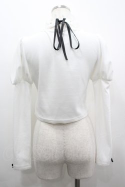 画像2: AVENCHUMU / Love heart's cake angel choker t-shirt  白 I-26-04-01-020-LO-TO-TE-ZI