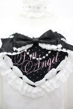 画像3: AVENCHUMU / Love heart's cake angel choker t-shirt  白 I-26-04-01-020-LO-TO-TE-ZI