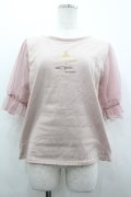 m petit by misako / NINA’Sコラボプルオーバー  ピンク I-26-04-01-021-LO-TO-SA-ZI