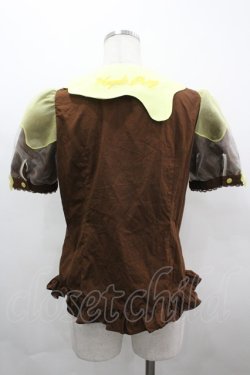 画像2: Angelic Pretty / Honey Bear's Cafeブラウス  ブラウンＸイエロー I-26-04-01-003-AP-BL-SA-ZI