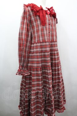 画像3: PINK HOUSE / PINK HOUSE×misako aoki チェックワンピース  赤チェック I-26-04-03-032-LO-OP-SA-ZI