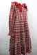 画像3: PINK HOUSE / PINK HOUSE×misako aoki チェックワンピース  赤チェック I-26-04-03-032-LO-OP-SA-ZI (3)