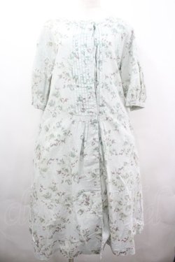 画像1: Ph Blue / フラワーチュニックワンピース  サックス I-26-04-03-034-LO-OP-SA-ZI
