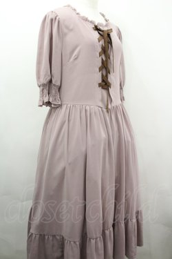 画像3: m petit by misako / AMレースアップワンピース 3L ピンク I-26-04-03-036-LO-OP-SA-ZI