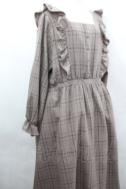 画像3: m petit by misako / チェックワンピース 3L ブラウン I-26-04-03-037-LO-OP-SA-ZI