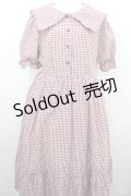m petit by misako / ギンガムチェックワンピース LL 赤チェック I-26-04-03-038-LO-OP-SA-ZI