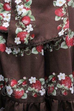 画像4: Chalmiere / ベイクドベリーロング丈ジャンパースカート M ブラウン I-26-04-03-045-0-OP-SA-ZI