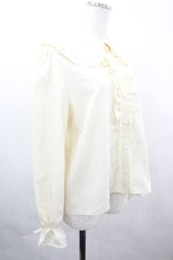 画像4: m petit by misako / AM マルエリフリルブラウス L 淡薄橙 I-26-04-03-005-LO-BL-SA-ZI