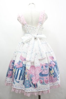 画像2: Angelic Pretty / Lovely Toyboxジャンパースカート  白 I-26-04-03-052-AP-OP-TE-ZI