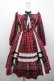 画像1: axes femme kawaii / タータンチェックワンピース M レッド I-26-04-03-058-AX-OP-SA-ZI (1)