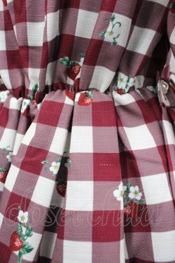 画像4: axes femme kawaii / ベリーズピクニックワンピース M レッド I-26-04-03-059-AX-OP-SA-ZI