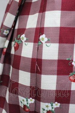 画像6: axes femme kawaii / ベリーズピクニックワンピース M レッド I-26-04-03-059-AX-OP-SA-ZI