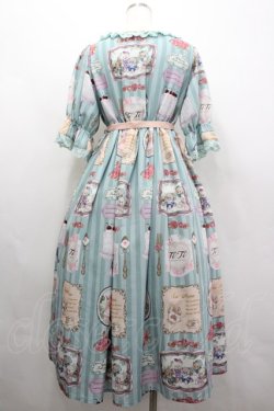 画像2: axes femme kawaii / ティティ×ベアファミリーワンピース M ミント I-26-04-03-060-AX-OP-SA-ZI