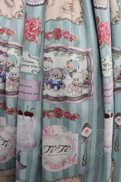 画像3: axes femme kawaii / ティティ×ベアファミリーワンピース M ミント I-26-04-03-060-AX-OP-SA-ZI