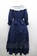 画像2: axes femme kawaii / マリアンヌワンピース M ブルー I-26-04-03-061-AX-OP-SA-ZI (2)