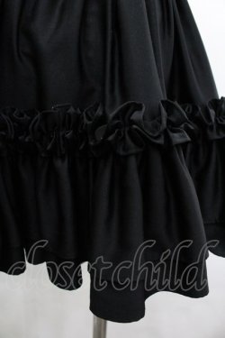 画像3: Na+H / フリルスカート  黒 I-26-04-03-063-PU-SK-SA-ZI