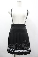 MA*RS / ラインプリーツスカート  黒 I-26-04-03-067-EL-SK-TE-ZI