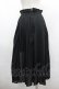 画像2: Honey Cinnamon / ハートバックルプリーツラップスカート  黒 I-26-04-03-068-LO-SK-TE-ZI (2)