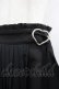 画像3: Honey Cinnamon / ハートバックルプリーツラップスカート  黒 I-26-04-03-068-LO-SK-TE-ZI (3)