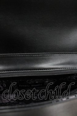 画像4: Frogic Studio / BOOK型ショルダーバッグ  黒 I-26-04-03-084-LO-BG-SA-ZI