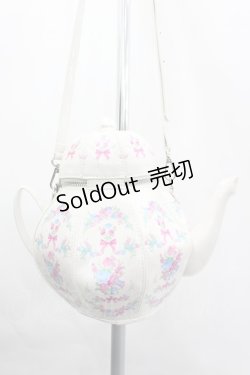 画像2: LOLITA / ティーポットショルダーバッグ  白 I-26-04-03-085-LO-BG-TE-ZI