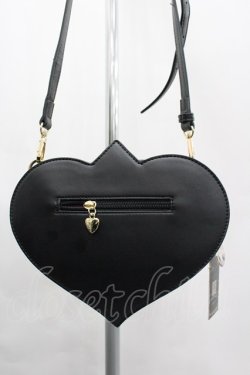 画像2: 雨 洋裁 Alice Dress / スペードハートポシェット  黒ｘボルドー I-26-04-03-086-LO-BG-SA-ZI