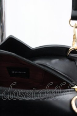 画像4: 雨 洋裁 Alice Dress / スペードハートポシェット  黒ｘボルドー I-26-04-03-086-LO-BG-SA-ZI