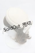 axes femme / ブローチ付カクテルハット  ベージュ I-26-04-03-088-AX-TO-TE-ZI