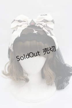 画像2: Angelic Pretty / Ghost Night Bride カチューシャ  アイボリー I-26-04-03-097-AP-AC-TE-ZI