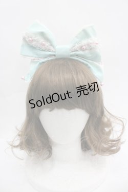 画像1: Angelic Pretty / きまぐれバニラちゃんカチューシャ  ミント I-26-04-03-099-AP-AC-SA-ZI