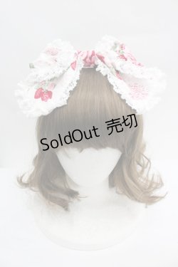 画像1: BABY,THE STARS SHINE BRIGHT / シュガーブーケ〜永遠の乙女の憧れ〜 カチューシャ  白 I-26-04-03-102-BA-AC-TE-ZI