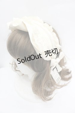 画像1: Innocent World / はしごレースフリルカチューシャ  アイボリー I-26-04-03-106-IW-AC-SA-ZI