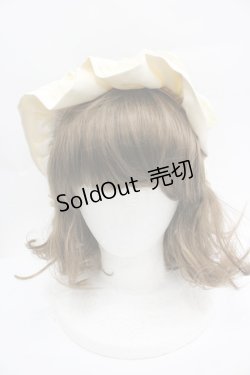 画像2: Innocent World / はしごレースフリルカチューシャ  アイボリー I-26-04-03-106-IW-AC-SA-ZI