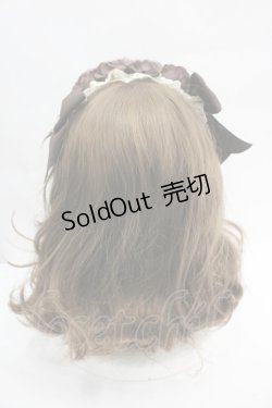 画像3: Innocent World / ローズリボンオーバルカチューシャ  ブラウン I-26-04-03-107-IW-AC-SA-ZI