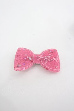 画像1: Angelic Pretty / きらめきリボンクリップ  ピンク I-26-04-03-109-AP-AC-TE-ZI