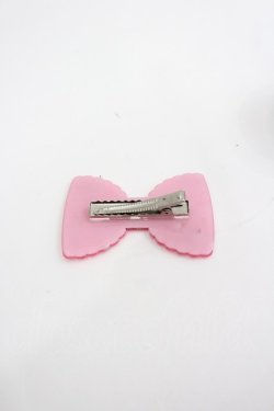 画像2: Angelic Pretty / きらめきリボンクリップ  ピンク I-26-04-03-109-AP-AC-TE-ZI