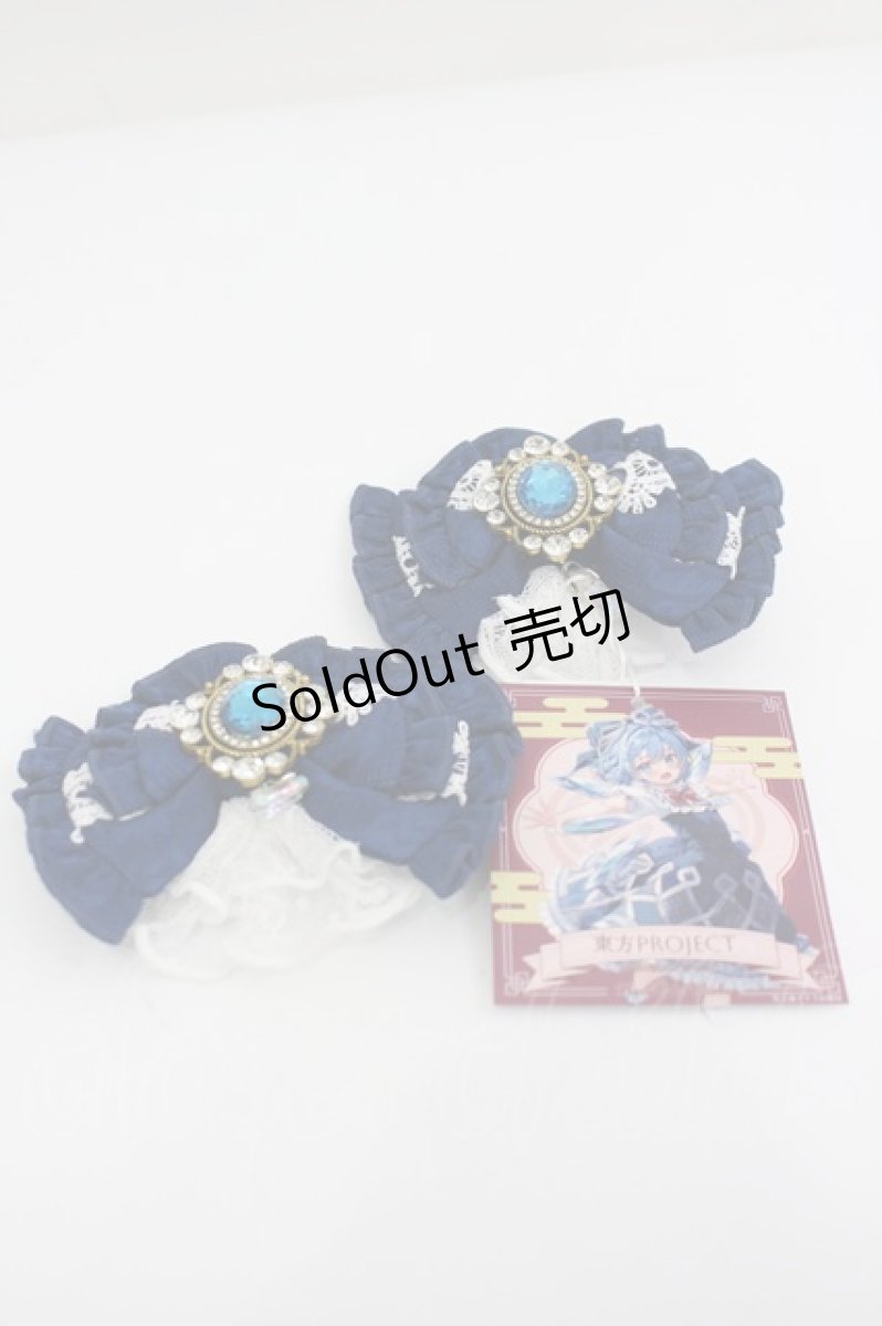 画像1: Hoshibako Works / 東方Project x HoshibakoWorks チルノ リボンシューズクリップ  ブルー I-26-04-03-120-LO-ZA-TE-ZI (1)
