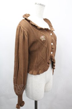 画像3: Eri Aino's collaboration / TT*AINバラシシュウカーディガン L 中茶 I-26-04-03-023-PU-TO-SA-ZI