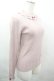 画像3: axes femme / バラボトルネックリブプルオーバー  ピンク I-26-04-03-026-AX-TO-SA-ZI (3)