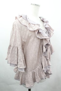 画像3: PINK HOUSE / 総レースフリルカーディガン  ラベンダー I-26-04-03-028-LO-TO-SA-ZI