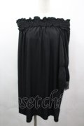 Na+H / vioオフショルダーワンピース  黒 I-26-04-03-030-PU-OP-SA-ZI