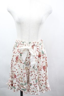 画像4: PINK HOUSE / キャットチェリードロップルームウェア  アイボリー I-26-04-03-031-LO-OP-SA-ZI